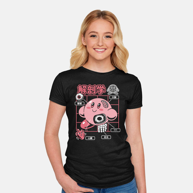 Cute Anatomy-Womens-Fitted-Tee-Henrique Torres