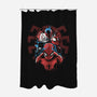 Spiders-None-Polyester-Shower Curtain-zascanauta