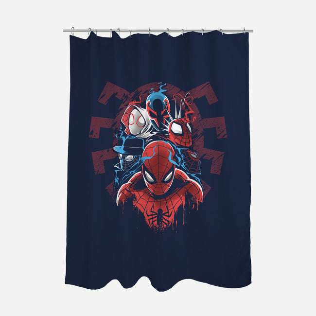 Spiders-None-Polyester-Shower Curtain-zascanauta