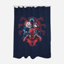 Spiders-None-Polyester-Shower Curtain-zascanauta