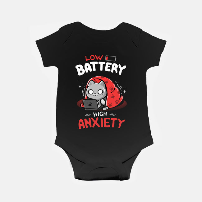 High Anxiety-Baby-Basic-Onesie-Vallina84
