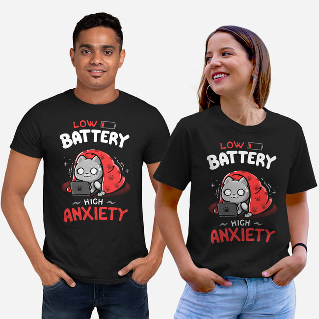 High Anxiety-Unisex-Basic-Tee-Vallina84