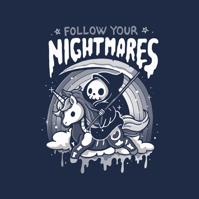 Follow Your Nightmares-None-Adjustable Tote-Bag-Vallina84