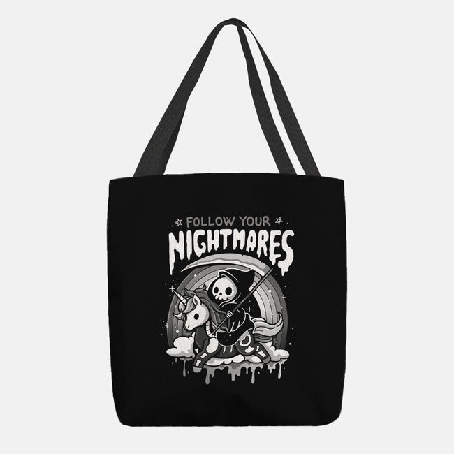 Follow Your Nightmares-None-Basic Tote-Bag-Vallina84