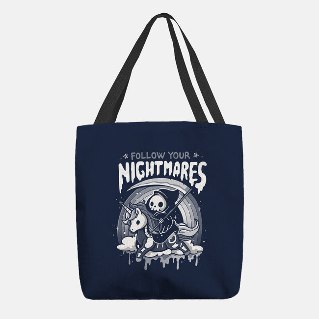 Follow Your Nightmares-None-Basic Tote-Bag-Vallina84