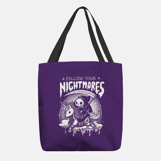 Follow Your Nightmares-None-Basic Tote-Bag-Vallina84