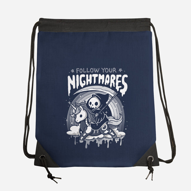 Follow Your Nightmares-None-Drawstring-Bag-Vallina84