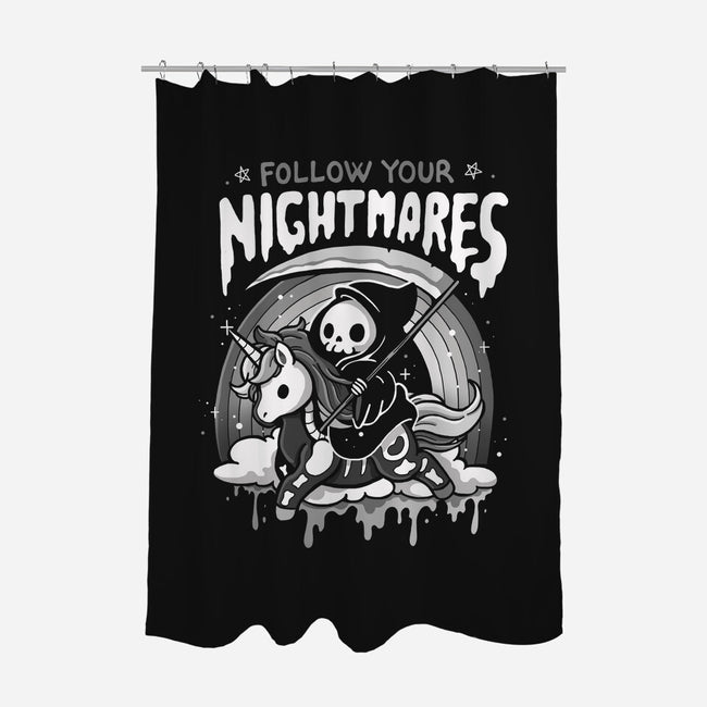 Follow Your Nightmares-None-Polyester-Shower Curtain-Vallina84