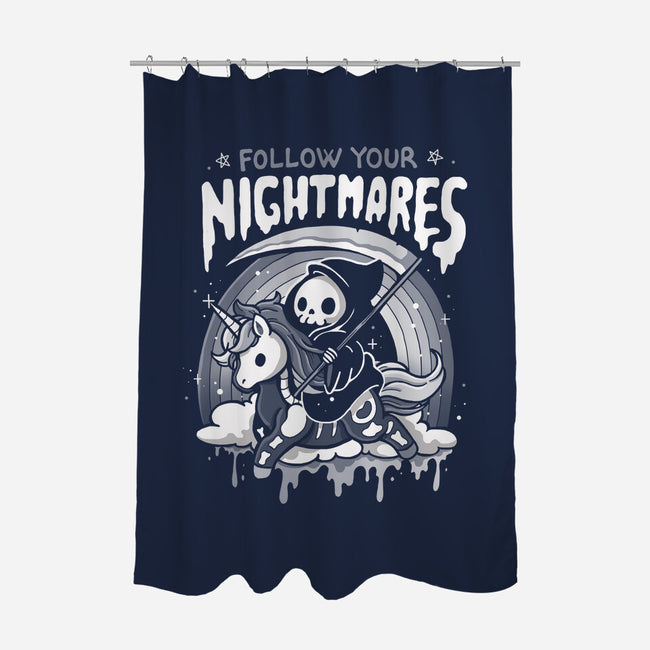 Follow Your Nightmares-None-Polyester-Shower Curtain-Vallina84
