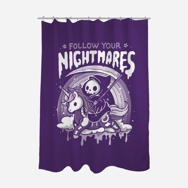 Follow Your Nightmares-None-Polyester-Shower Curtain-Vallina84
