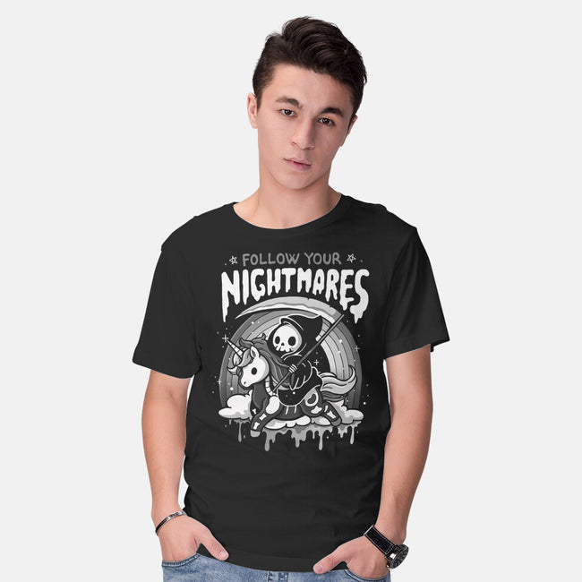 Follow Your Nightmares-Mens-Basic-Tee-Vallina84