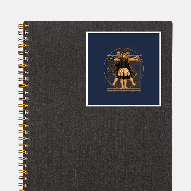 Vitruvian Crawler-None-Glossy-Sticker-retrodivision