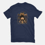 Vitruvian Crawler-Womens-Fitted-Tee-retrodivision