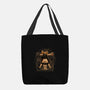Vitruvian Crawler-None-Basic Tote-Bag-retrodivision