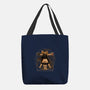 Vitruvian Crawler-None-Basic Tote-Bag-retrodivision