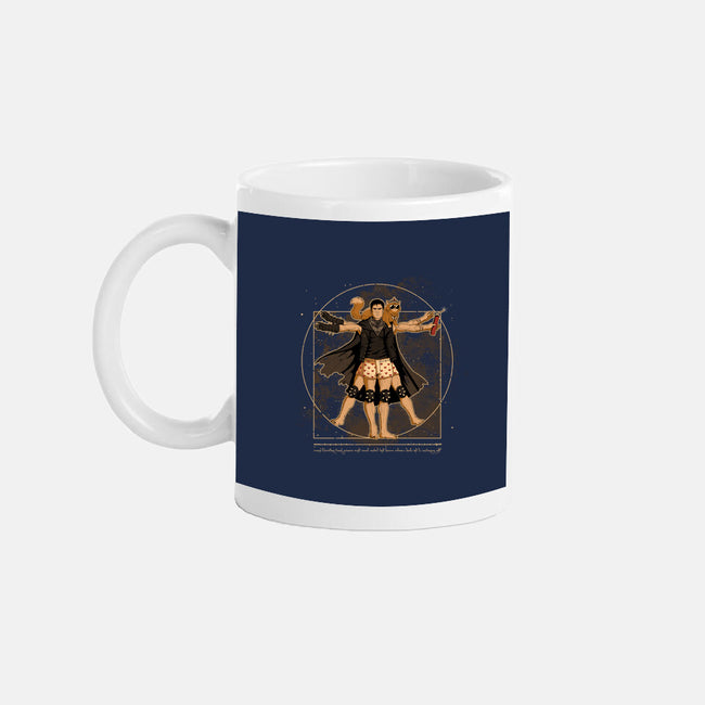Vitruvian Crawler-None-Mug-Drinkware-retrodivision