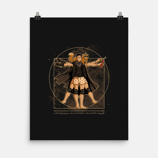 Vitruvian Crawler-None-Matte-Poster-retrodivision
