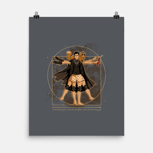 Vitruvian Crawler-None-Matte-Poster-retrodivision