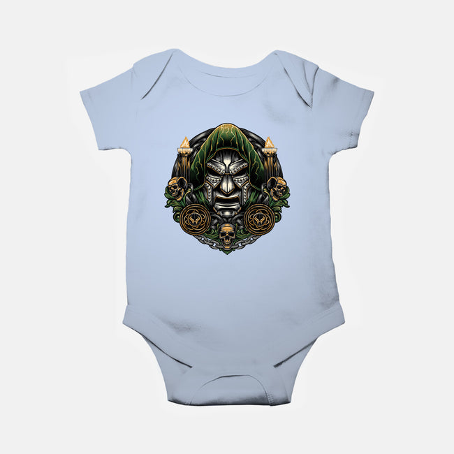 Welcome To The Age Of Doom-Baby-Basic-Onesie-glitchygorilla