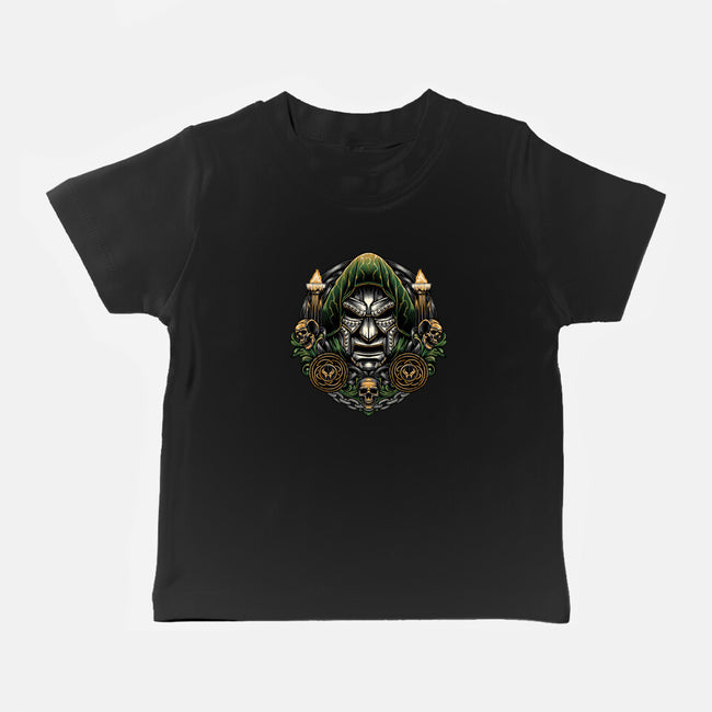 Welcome To The Age Of Doom-Baby-Basic-Tee-glitchygorilla