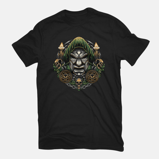 Welcome To The Age Of Doom-Mens-Basic-Tee-glitchygorilla