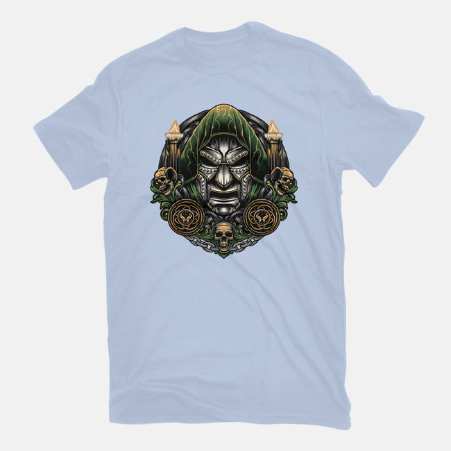 Welcome To The Age Of Doom-Womens-Fitted-Tee-glitchygorilla