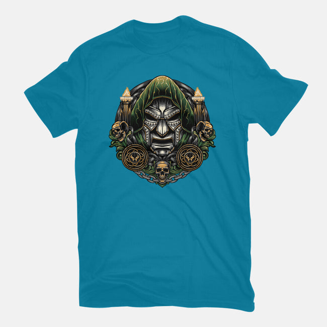 Welcome To The Age Of Doom-Womens-Basic-Tee-glitchygorilla
