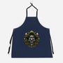 Welcome To The Age Of Doom-Unisex-Kitchen-Apron-glitchygorilla