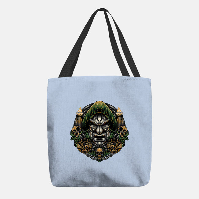 Welcome To The Age Of Doom-None-Basic Tote-Bag-glitchygorilla