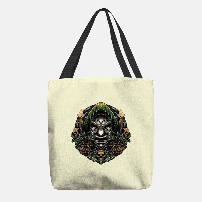 Welcome To The Age Of Doom-None-Basic Tote-Bag-glitchygorilla