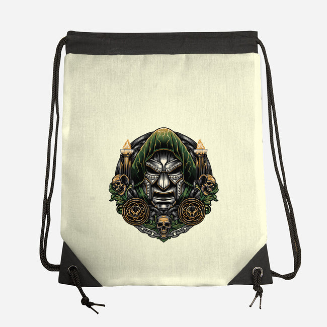 Welcome To The Age Of Doom-None-Drawstring-Bag-glitchygorilla
