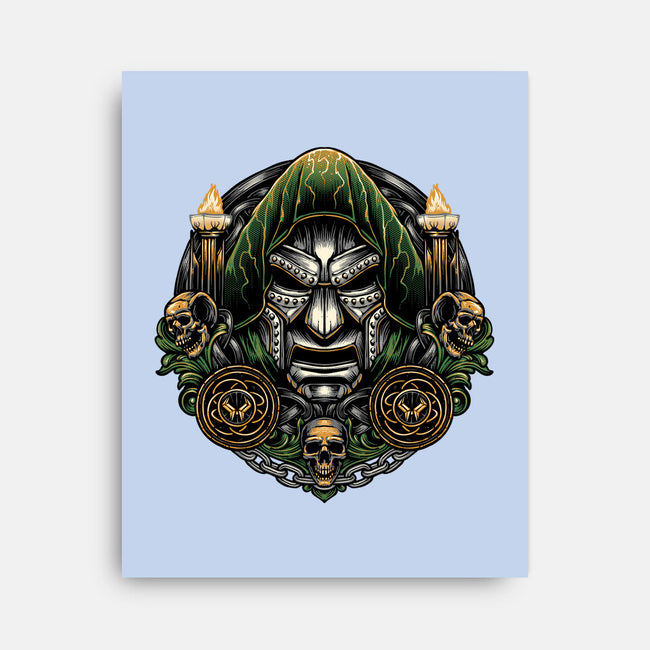 Welcome To The Age Of Doom-None-Stretched-Canvas-glitchygorilla