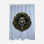 Welcome To The Age Of Doom-None-Polyester-Shower Curtain-glitchygorilla