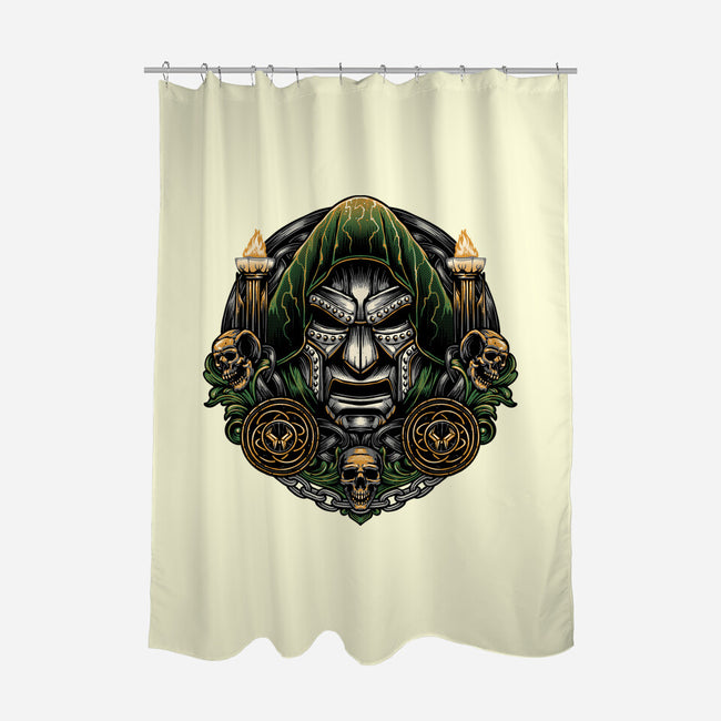 Welcome To The Age Of Doom-None-Polyester-Shower Curtain-glitchygorilla