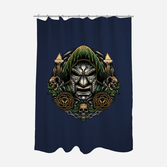 Welcome To The Age Of Doom-None-Polyester-Shower Curtain-glitchygorilla