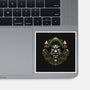 Welcome To The Age Of Doom-None-Glossy-Sticker-glitchygorilla