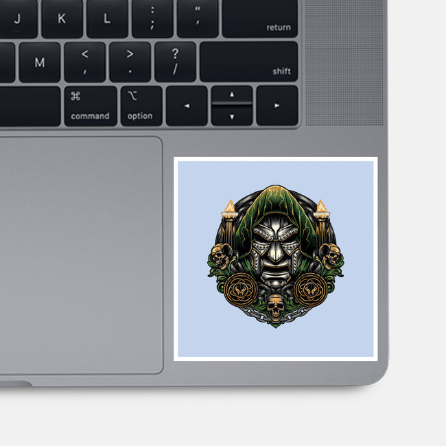 Welcome To The Age Of Doom-None-Glossy-Sticker-glitchygorilla