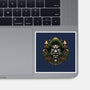 Welcome To The Age Of Doom-None-Glossy-Sticker-glitchygorilla