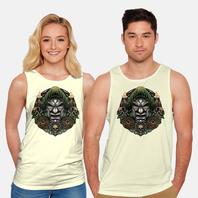 Welcome To The Age Of Doom-Unisex-Basic-Tank-glitchygorilla