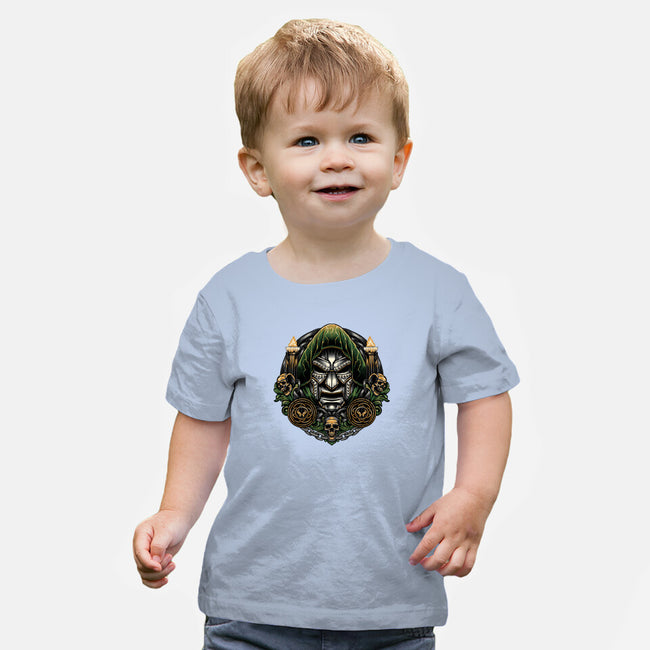 Welcome To The Age Of Doom-Baby-Basic-Tee-glitchygorilla