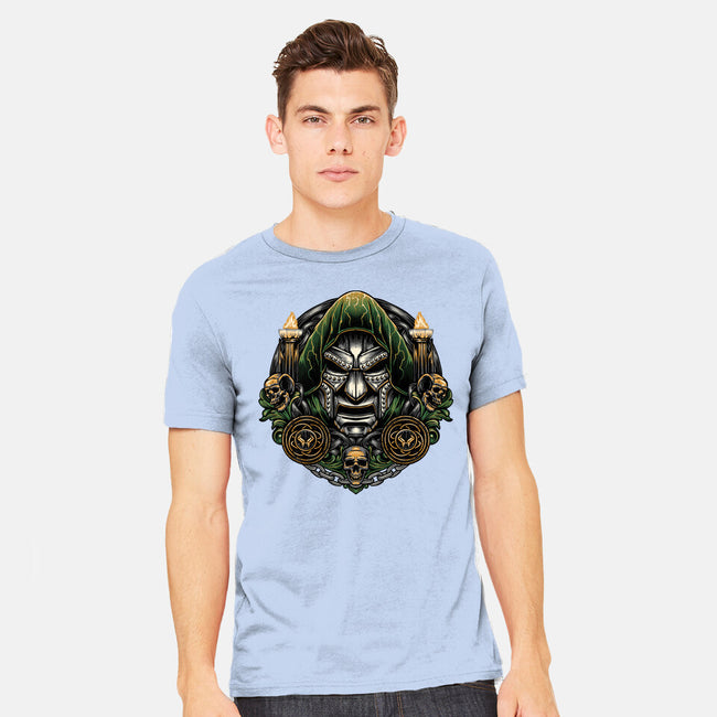 Welcome To The Age Of Doom-Mens-Heavyweight-Tee-glitchygorilla