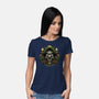 Welcome To The Age Of Doom-Womens-Basic-Tee-glitchygorilla