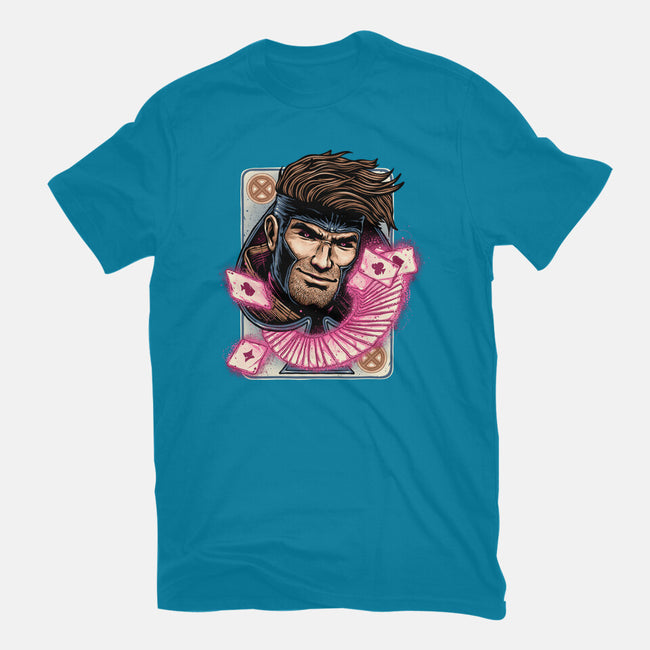 The House Always Wins-Mens-Basic-Tee-glitchygorilla