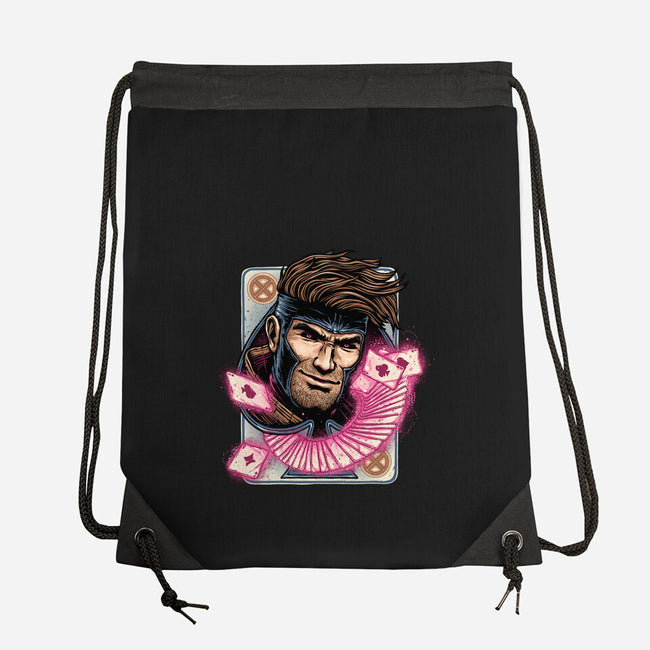 The House Always Wins-None-Drawstring-Bag-glitchygorilla