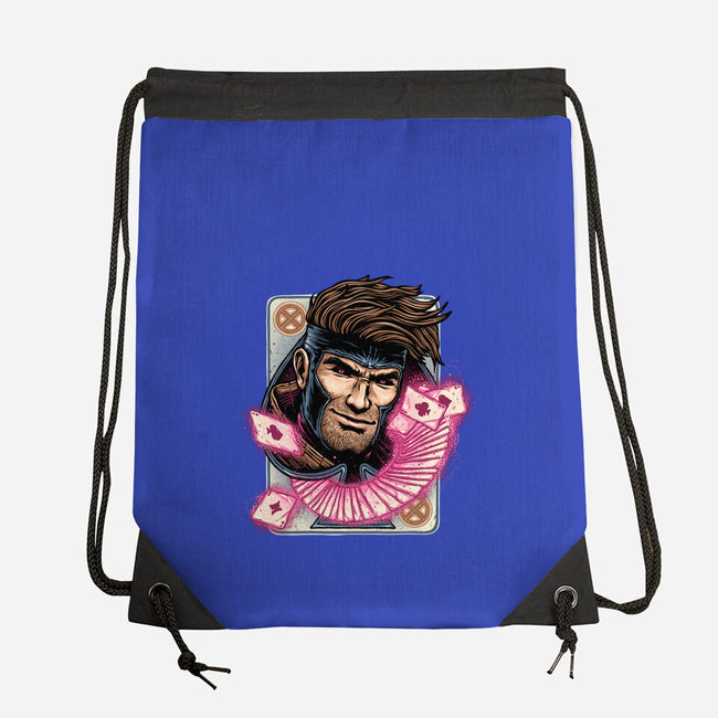 The House Always Wins-None-Drawstring-Bag-glitchygorilla