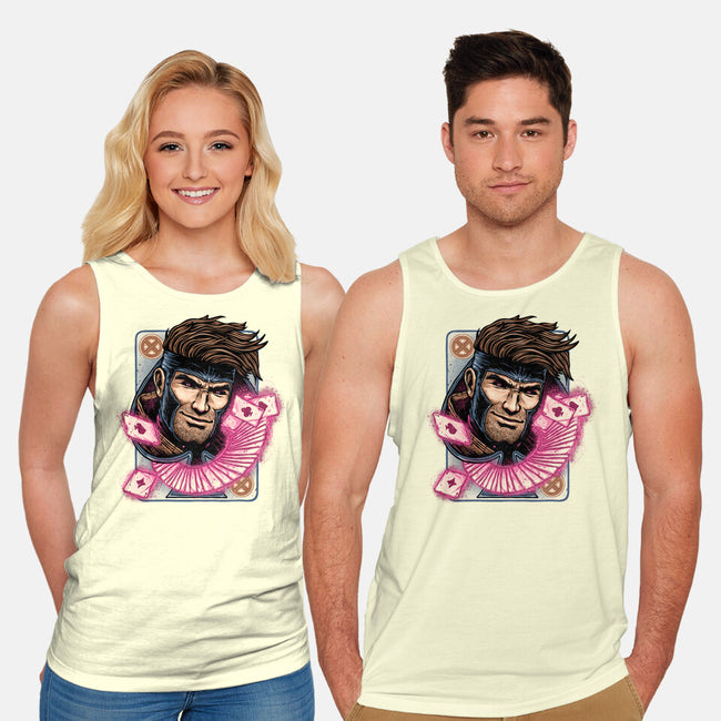 The House Always Wins-Unisex-Basic-Tank-glitchygorilla