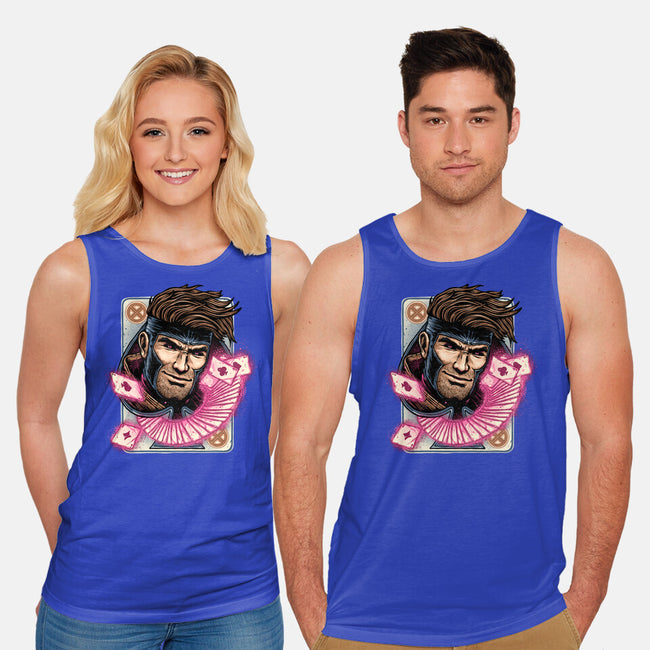The House Always Wins-Unisex-Basic-Tank-glitchygorilla