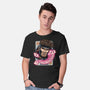 The House Always Wins-Mens-Basic-Tee-glitchygorilla