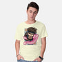 The House Always Wins-Mens-Basic-Tee-glitchygorilla
