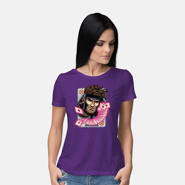 The House Always Wins-Womens-Basic-Tee-glitchygorilla